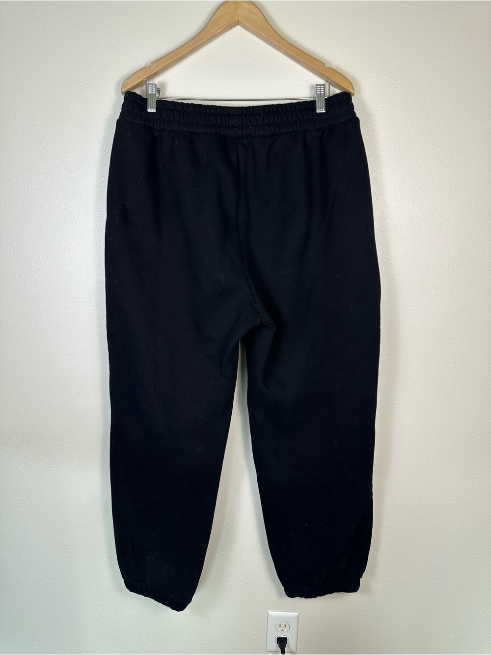 COMFRT Unisex XL Onyx Black Loungewear Elastic Waist Signature Sweatpants - Picture 5 of 6